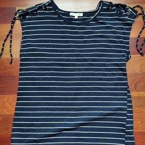 Womens Striped Blue & White stripes M